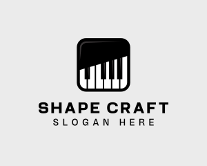 Piano Keys App logo design