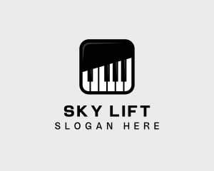 Piano Keys App logo design