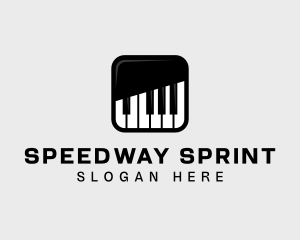 Piano Keys App logo design