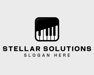 Piano Keys App logo design