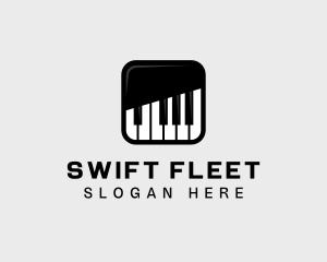 Piano Keys App logo design