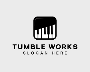 Piano Keys App logo design