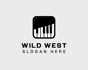 Piano Keys App logo design