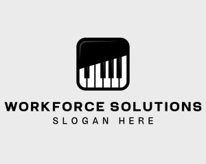 Piano Keys App logo design