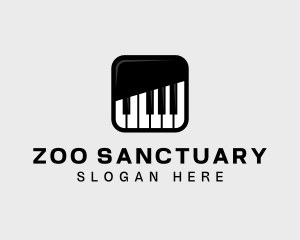 Piano Keys App logo design