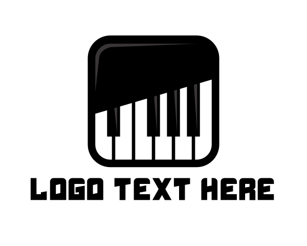 Piano Lessons logo example 3