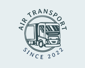 Truck Delivery Transport logo design