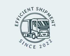 Truck Delivery Transport logo design