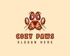 Dog Paw Veterinary logo design