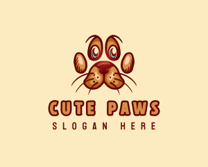 Dog Paw Veterinary logo design