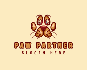 Dog Paw Veterinary logo design