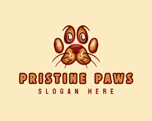 Dog Paw Veterinary logo design