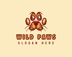 Dog Paw Veterinary logo design