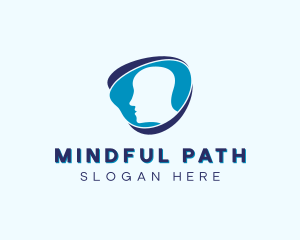 Mental Health Psychology logo design