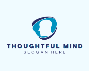 Mental Health Psychology logo design