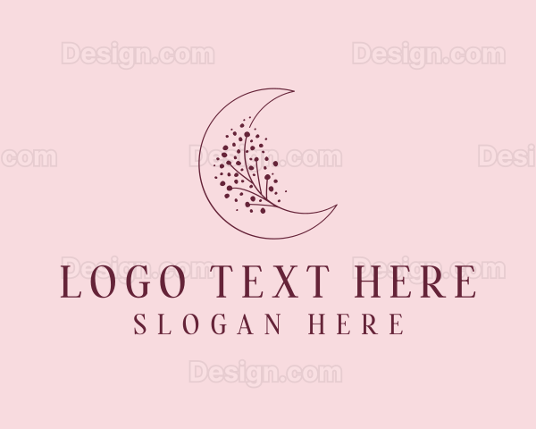 Floral Moon Garden Logo