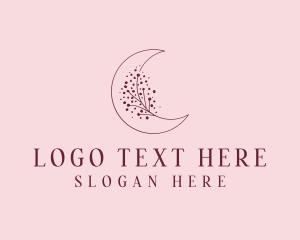 Floral Moon Garden Logo