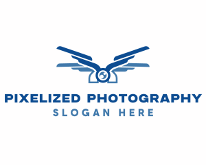 Gadget Drone Camera logo design