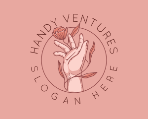 Floral Hand Beauty logo