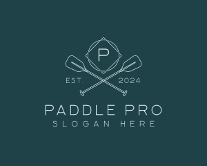 Boat Oar Paddle logo