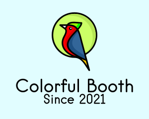 Colorful Safari Bird  logo design