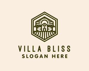 Farm Villa Landscape  logo