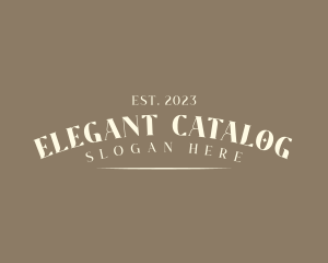 Elegant Apparel Boutique logo design