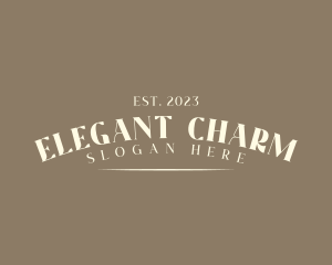 Elegant Apparel Boutique logo design