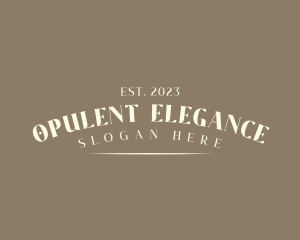Elegant Apparel Boutique logo design