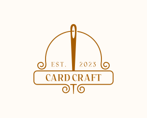 Needle Craft Tailoring logo design