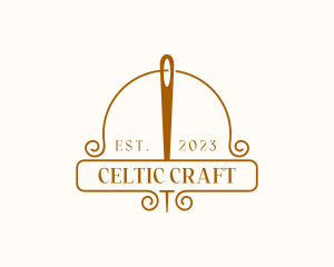 Needle Craft Tailoring logo design