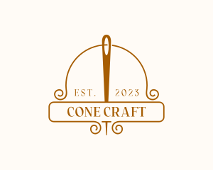 Needle Craft Tailoring logo design