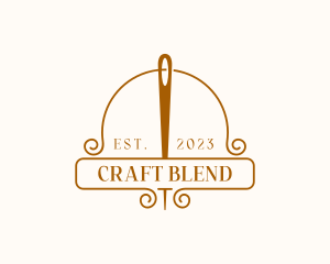 Needle Craft Tailoring logo design