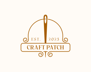 Needle Craft Tailoring logo design