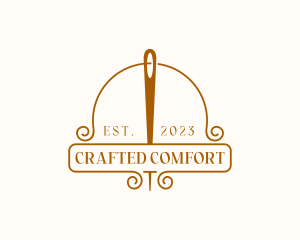 Needle Craft Tailoring logo design