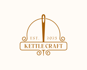 Needle Craft Tailoring logo design