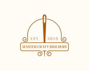 Needle Craft Tailoring logo design