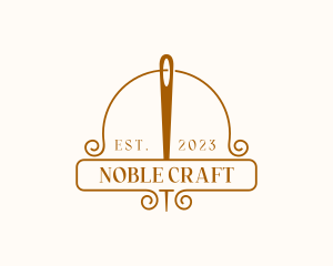 Needle Craft Tailoring logo design