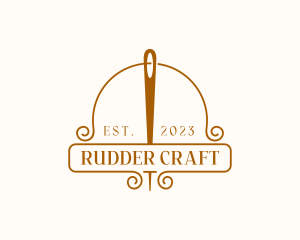 Needle Craft Tailoring logo design