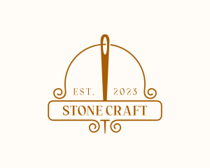 Needle Craft Tailoring logo design