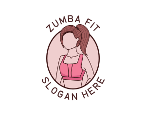 Fitness Woman Bra logo