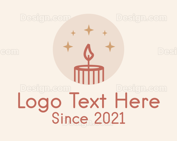 Starry Candle Light Logo