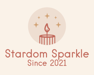 Starry Candle Light logo design