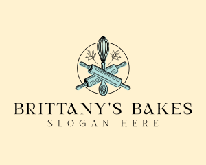 Baking Whisk Pastry logo design