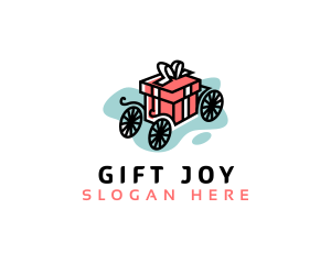 Carriage Gift Present logo design