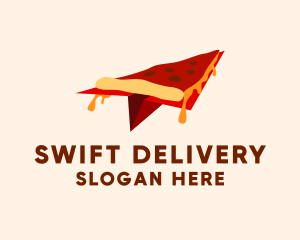 Flying Pizza Delivery  logo design