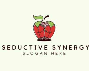 Apple Erotic  Lingerie logo design