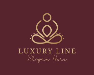 Luxury Wellness Massage logo design