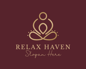 Luxury Wellness Massage logo design