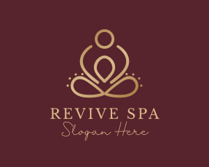 Luxury Wellness Massage logo design